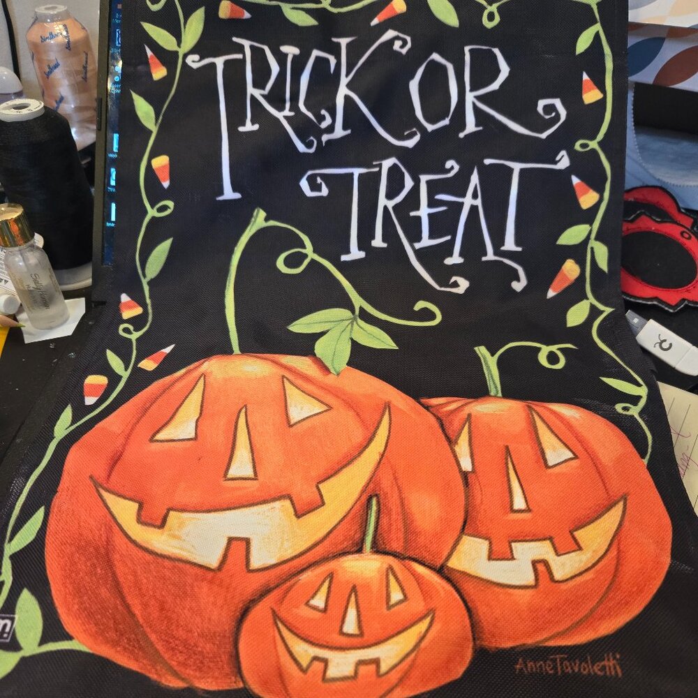 Halloween Garden Flag